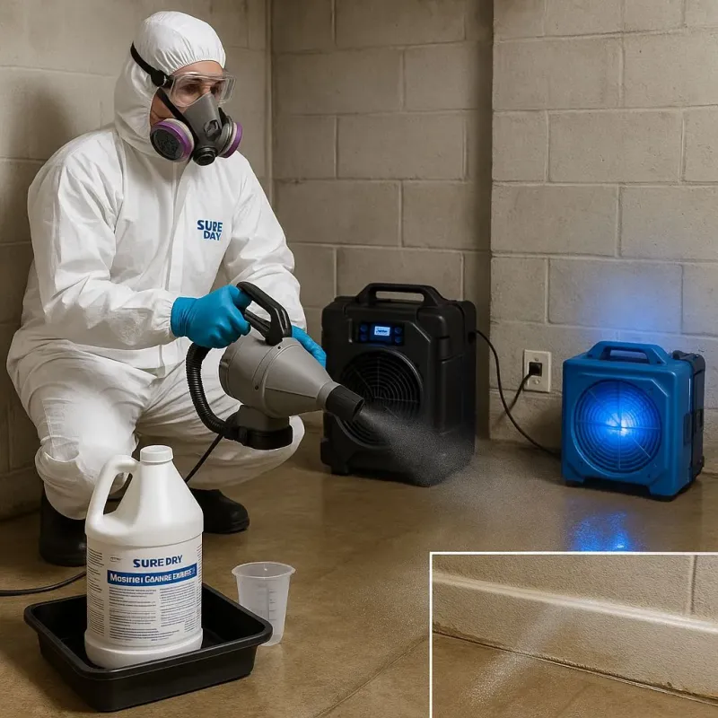 Sanitization and Odor Removal process in Warwick, NY