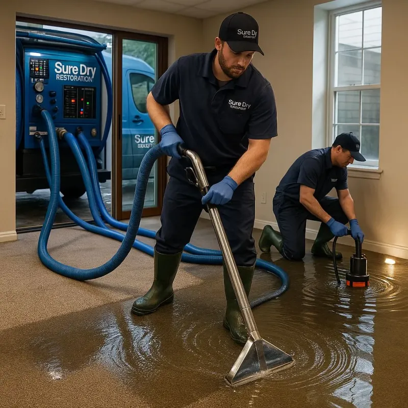 Water Extraction and Removal process in Warwick, NY